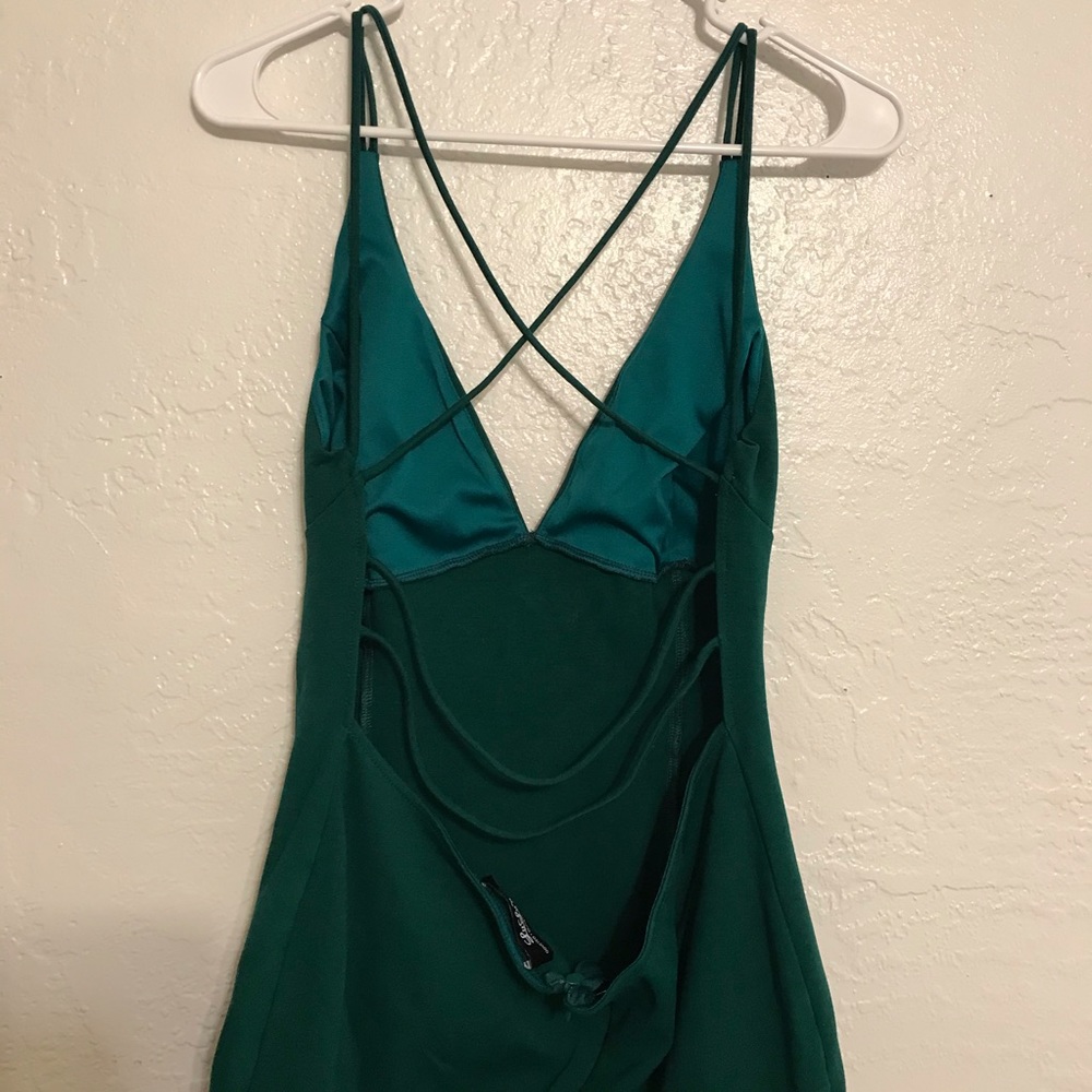 Green Lulus dress - Picture 3 of 4